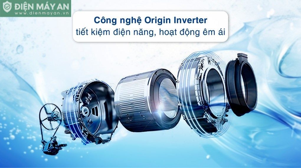 Máy Giặt Sấy Toshiba Inverter Giặt 10.5 Kg - Sấy 7 Kg TWD-T21BU115UWV(MG)